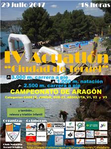 IV Acuatlón Ciudad de Teruel - Cto. Aragón Acuatlón 2017